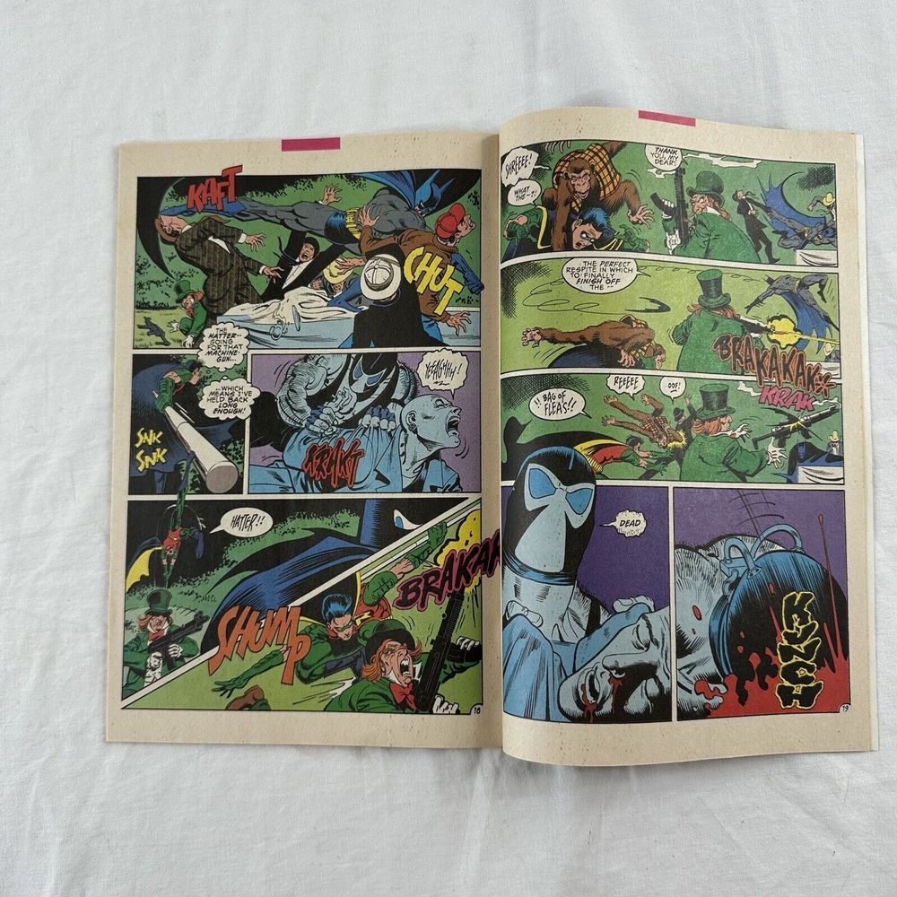 Batman #492 - Knightfall #1 Begins, Bane Appearance First In Series Vintage 1993 - Picture 6 of 8